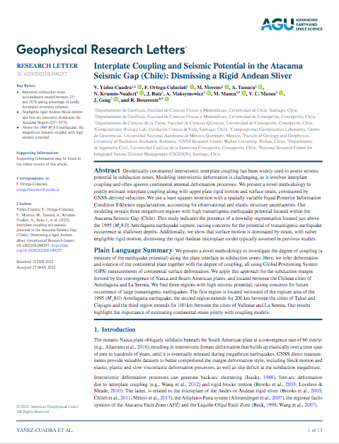 Geophysical Research Letters 2021